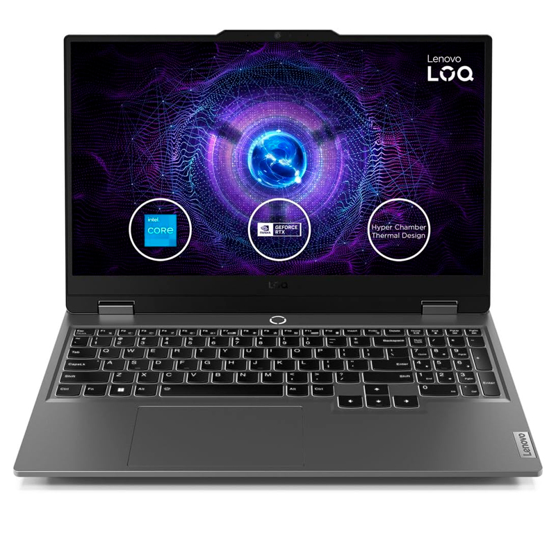 LAPTOP LENOVO LOQ I5-12450HX 8GB RAM DDR5 512GB SSD 6GB RTX3050 15.6 FHD 4CELL