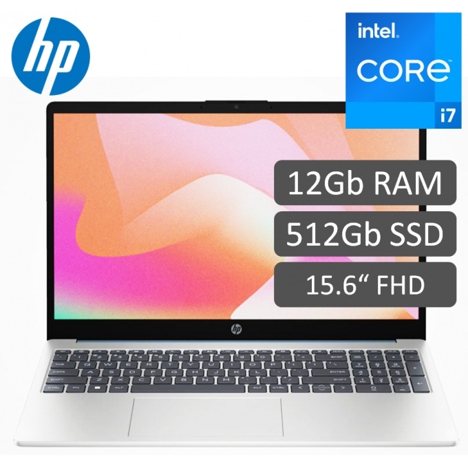 LAPTOP HP I7-1355U 12GB RAM 512GB SSD 15.6 PULG FHD W11 - Onlytec Peru