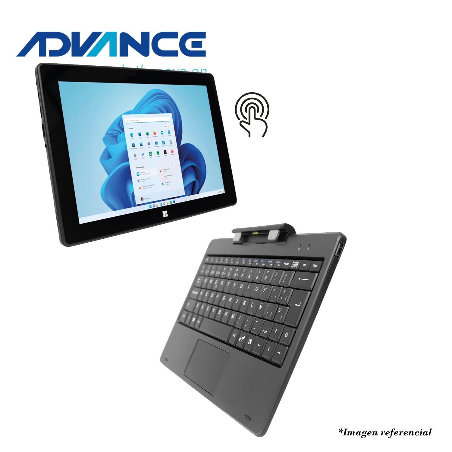 TABLET ADVANCE N405 CELERON 8GB RAM 128GB ROM 10.1 PULG TACTIL - Imagen 2