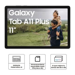 TABLET SAMSUNG A11+ 6GB RAM 128GB ALMACENAMIENTO 11 PULG WUXGA