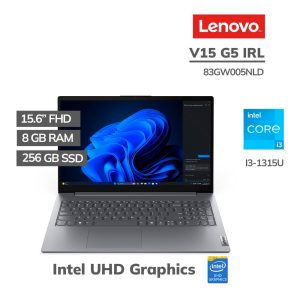 LAPTOP LENOVO I3-1315U 8GB RAM DDR5 256GB SSD 15.6 PULG FHD