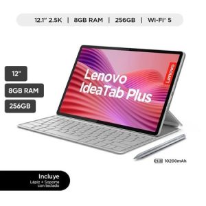 TABLET LENOVO TAB PLUS 8GB RAM 256GB + TECLADO + PEN PLUS 12.1 2.5K