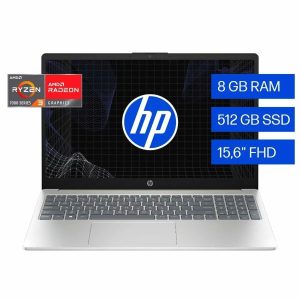 LAPTOP HP R3-7320U 8GB RAM DDR5 512GB SSD 15.6 PULG FHD W11